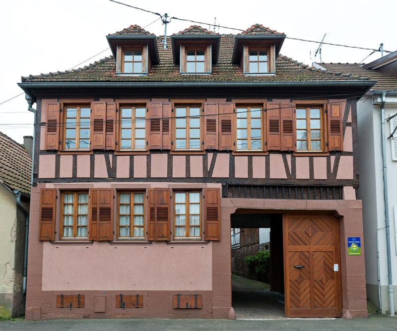 Au Gre Des Chateaux Goxwiller Exteriör bild